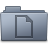 Documents Folder Graphite Icon